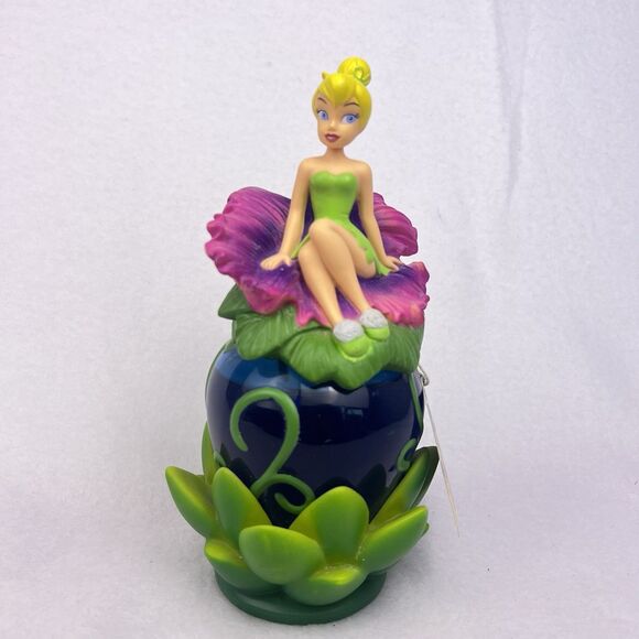 Disney Fairies Tinkerbell Bubble Bath Decanter Water Lily Splash No Wings - Picture 2 of 16